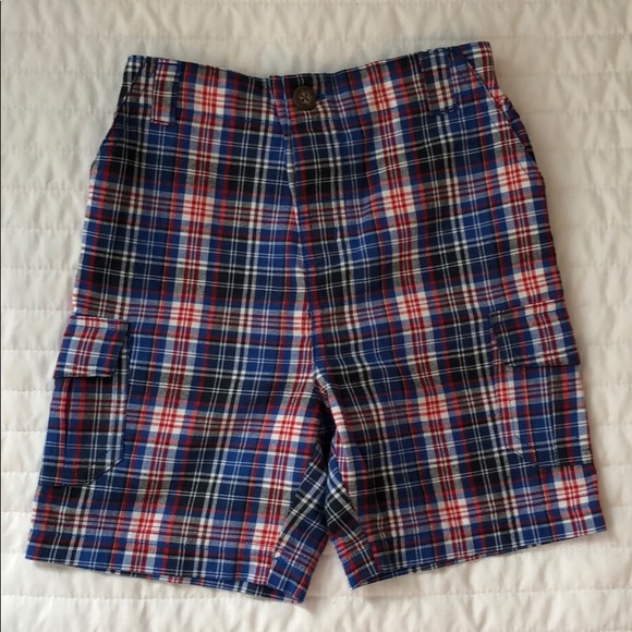 JoJo Maman Bébé Cargo Shorts and Matching Top - Picture 5 of 7